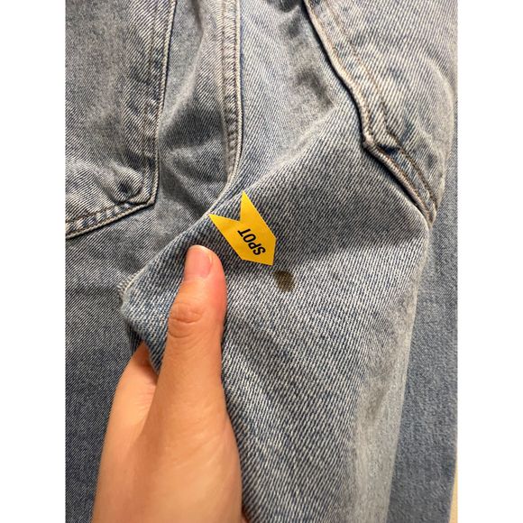 New *FLAW* AGOLDE Riley High Rise Straight Crop in Dimension Size 26 MSRP $188 - Picture 8 of 9